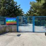 Troviamo Nonno Gino al di fuori della scuola Rodari, situata alla periferia nord-ovest di Triggiano, in via Carlo Alberto